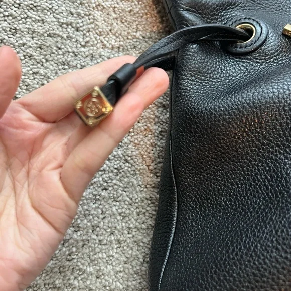 Slouchy Tory Burch Hobo Tote - Picture 7 of 9